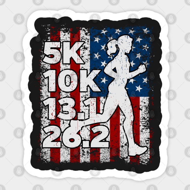 Marathon Gift Run Distance For Women Sticker by RadStar